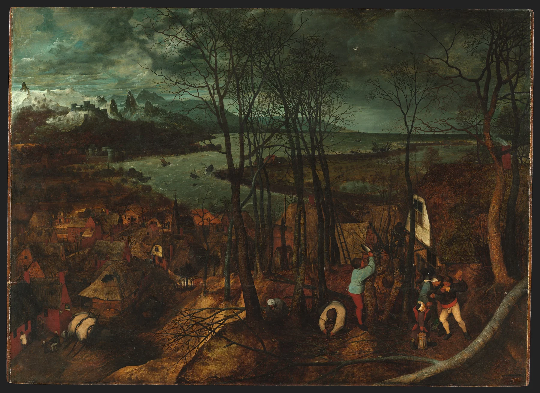 Pieter Bruegel starszy — Pochmurny dzień